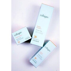 Its Skin Collagen Nutrition Emulsion+ & Cream+ Set 150ml, 40ml  & 50ml Skin Safe